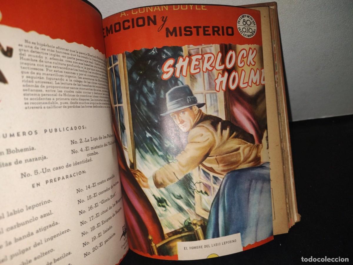 Libros de segunda mano: 71- ONCE AVENTURAS DE SHERLOCK HOLMES - A. CONAN DOYLE - 1953 - Foto 8