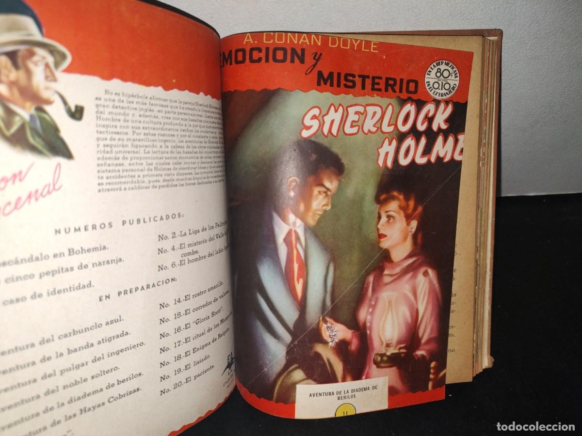 Libros de segunda mano: 71- ONCE AVENTURAS DE SHERLOCK HOLMES - A. CONAN DOYLE - 1953 - Foto 9