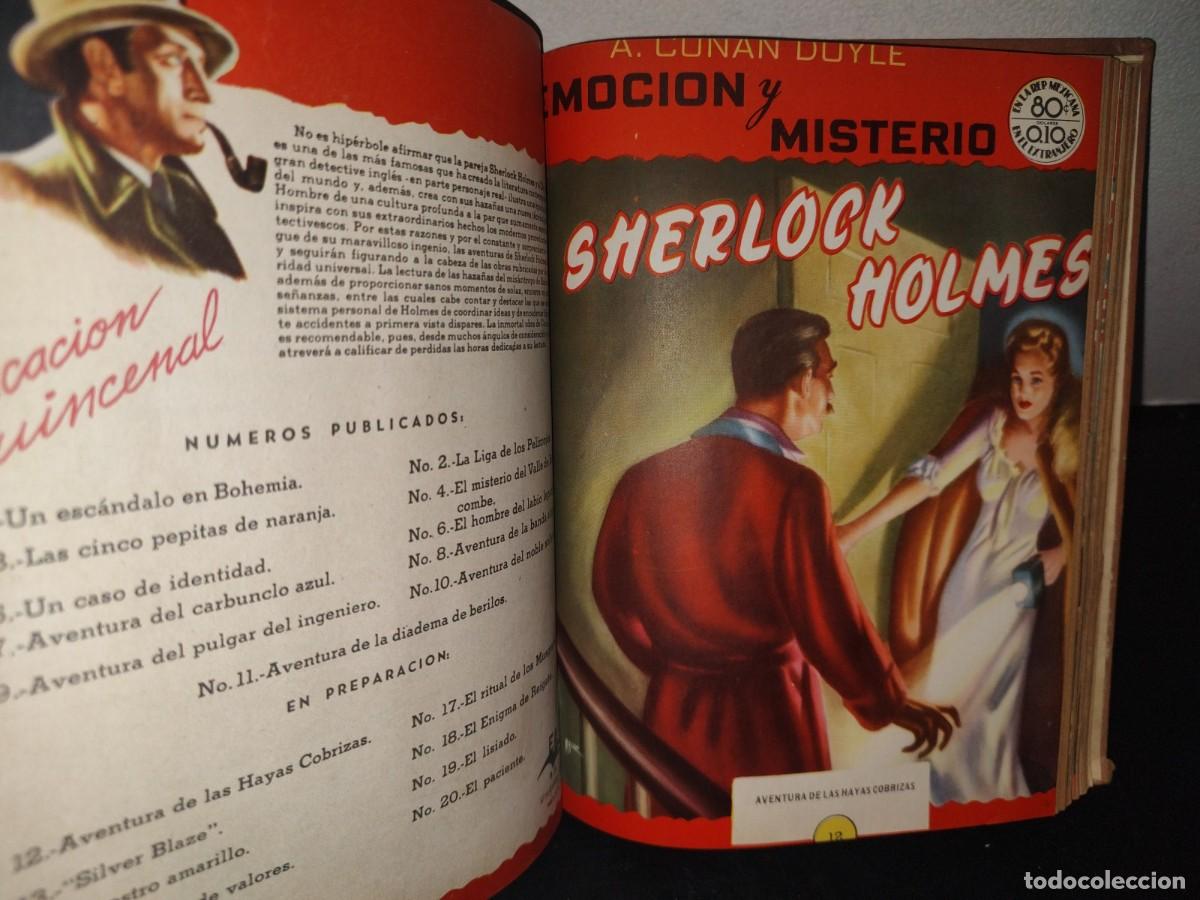 Libros de segunda mano: 71- ONCE AVENTURAS DE SHERLOCK HOLMES - A. CONAN DOYLE - 1953 - Foto 10