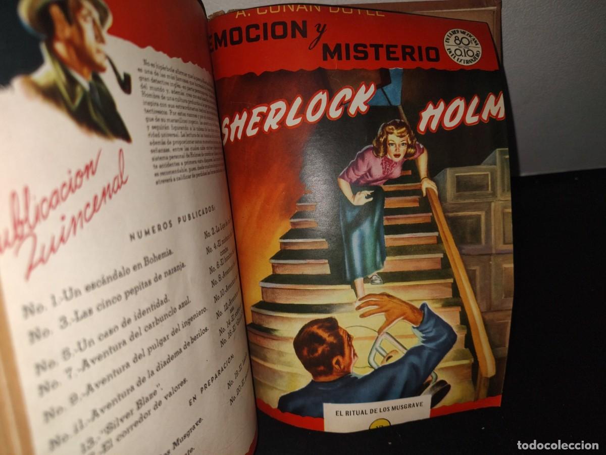Libros de segunda mano: 71- ONCE AVENTURAS DE SHERLOCK HOLMES - A. CONAN DOYLE - 1953 - Foto 13