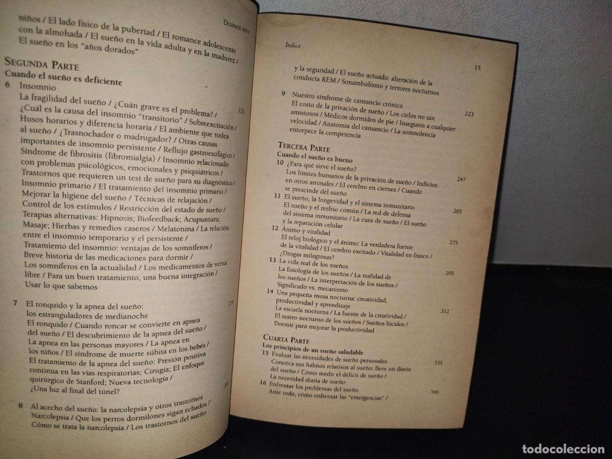 Libros de segunda mano: 71- DORMIR BIEN. DR. WILLIAM DEMENT CON CHRISTOPHER VAUGHAM - Foto 7