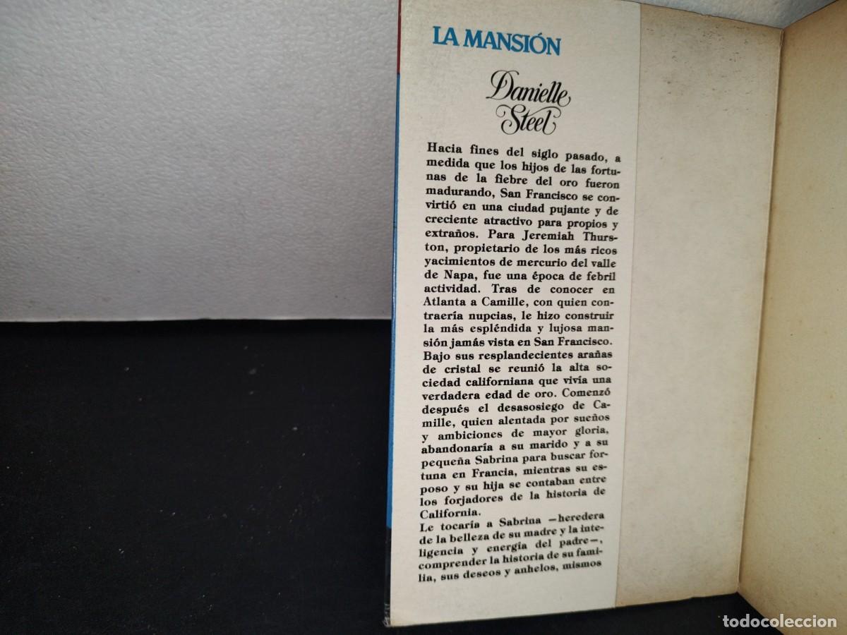 Libros de segunda mano: 28- LA MANSI&Oacute;N - DANIELLE STEEL - 1983 - Foto 3