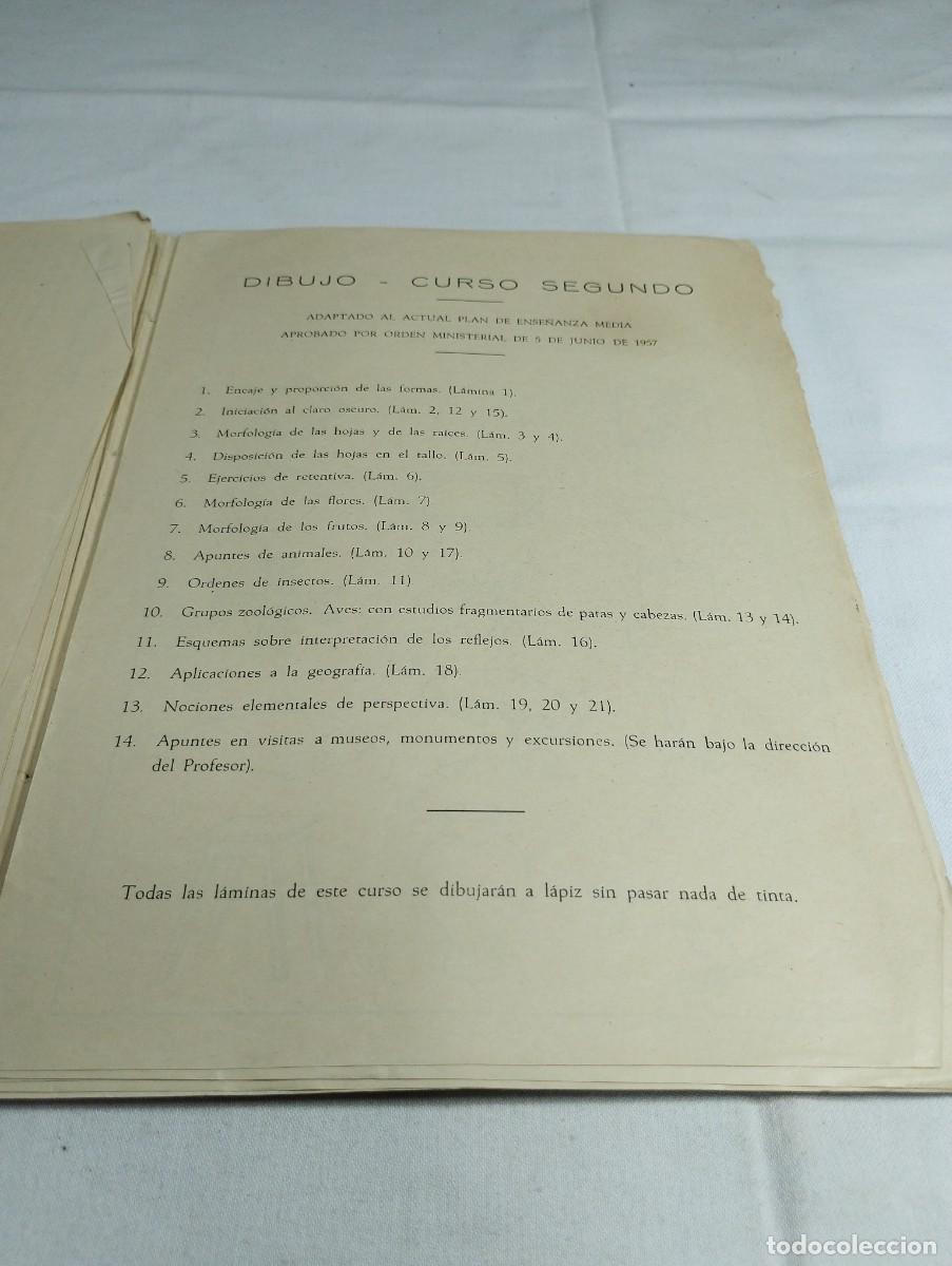 Libros de segunda mano: Dibujo, curso 2. J. Guzm&aacute;n, 1957 KKB - Foto 3