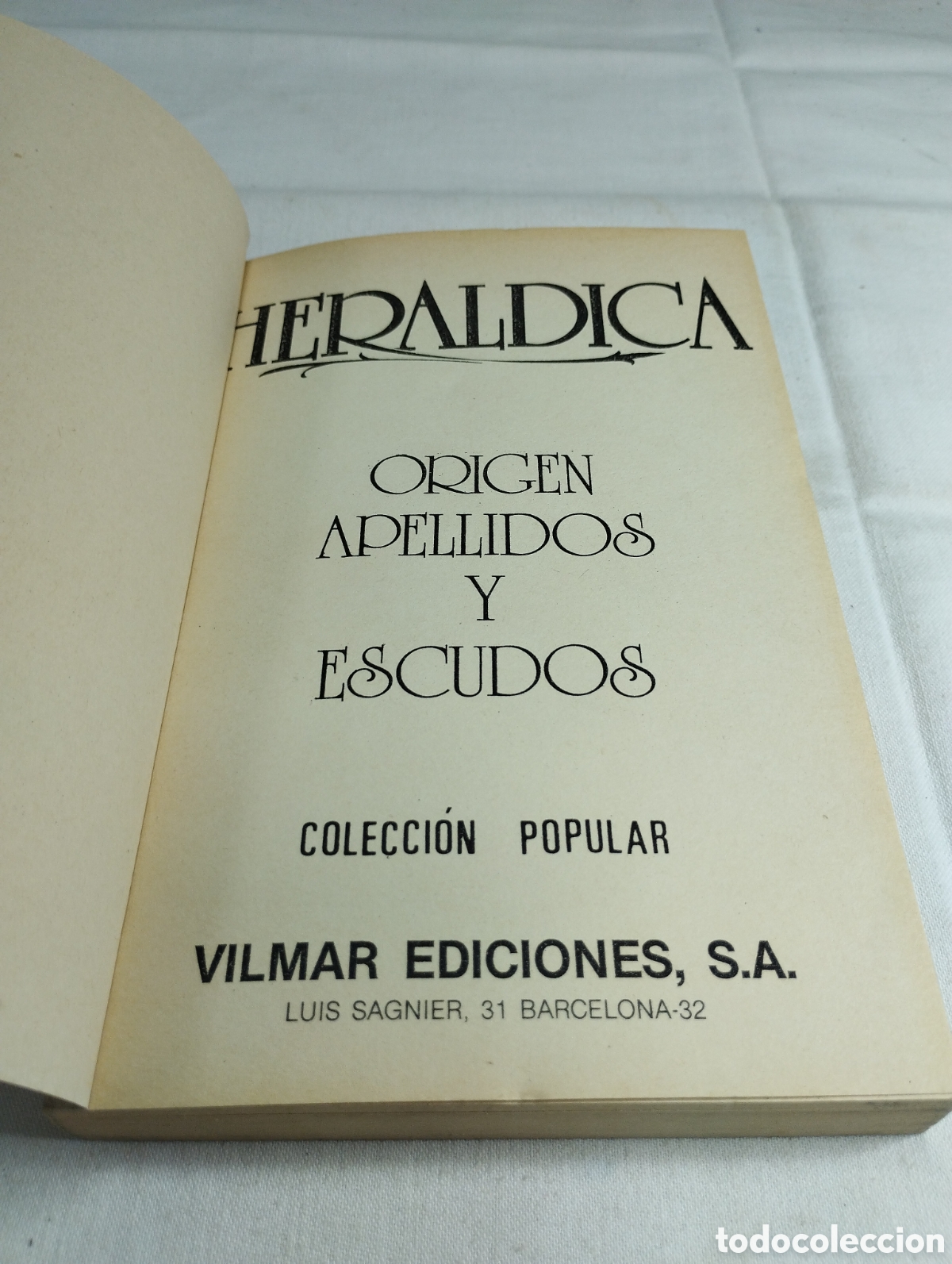 Libros de segunda mano: Her&aacute;ldica. Vilmar Ediciones S.A., 1989 KKB - Foto 3