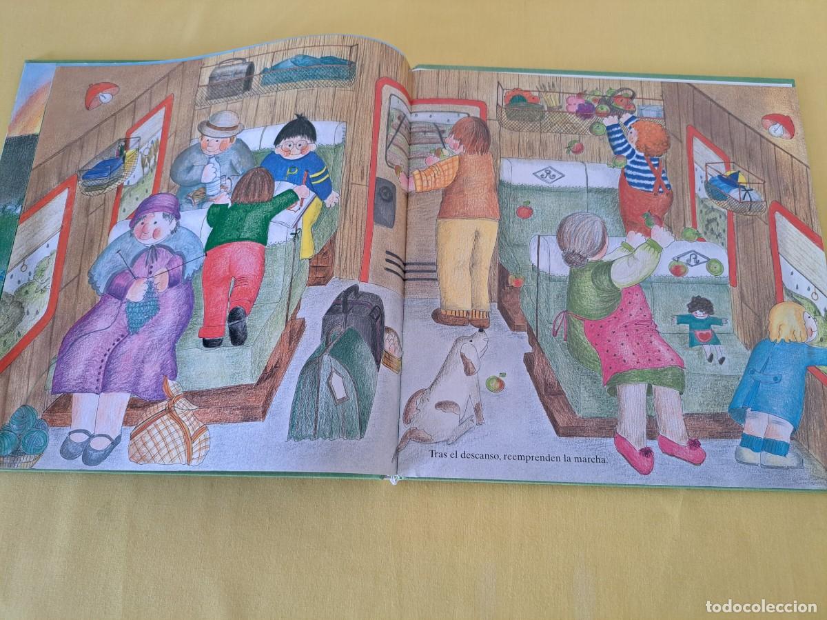 Libros de segunda mano: VIOLETA DENOU - TEO EN TREN - TIMUN MAS 2005 - Foto 4