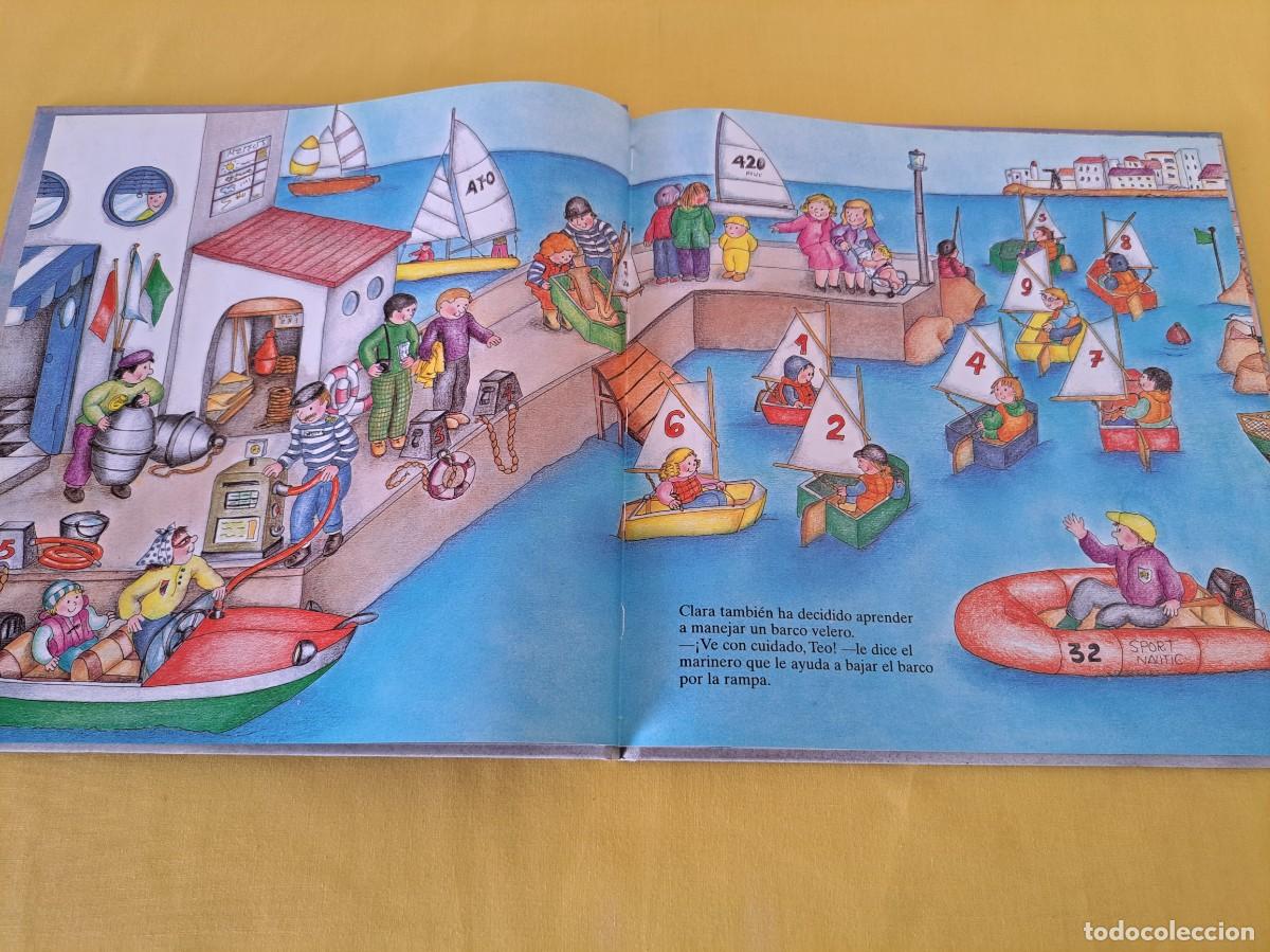 Libros de segunda mano: VIOLETA DENOU - TEO Y LOS DEPORTES - TIMUN MAS 2007 - Foto 4