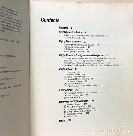 Libros de segunda mano: Microsoft Flight Simulator (Manual de Informaci&oacute;n y Vuelo) - Foto 2