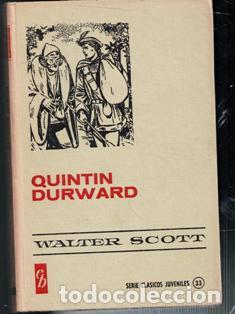 Libros de segunda mano: Quintin Durward. Walter Scott - Foto 1