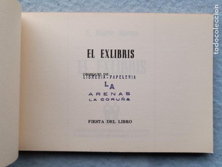 Libros de segunda mano: El Exlibris. F. Huarte Morton. - Foto 2