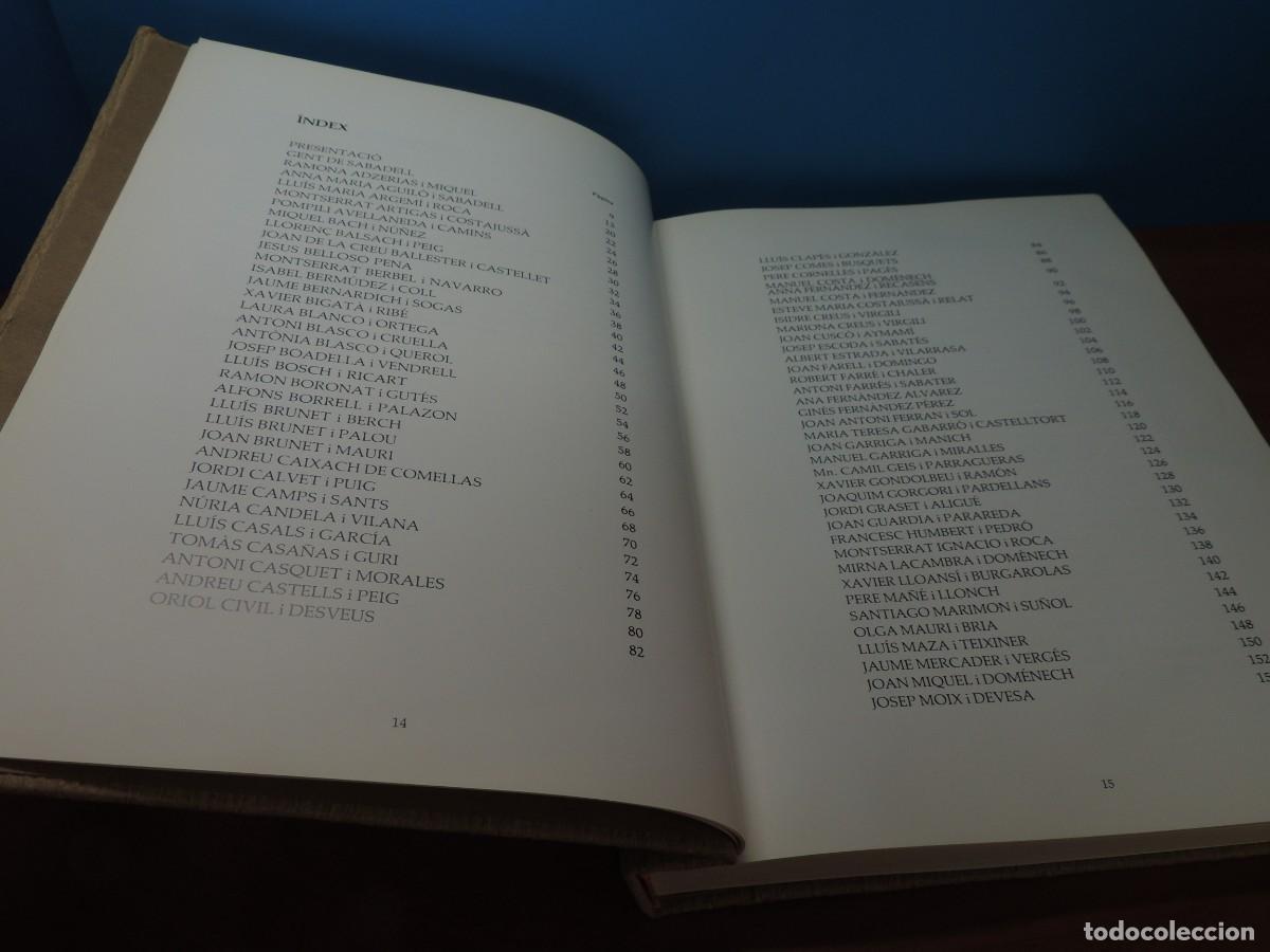 Libros de segunda mano: GENT DE SABADELL .- JORDI ROCA - Foto 6