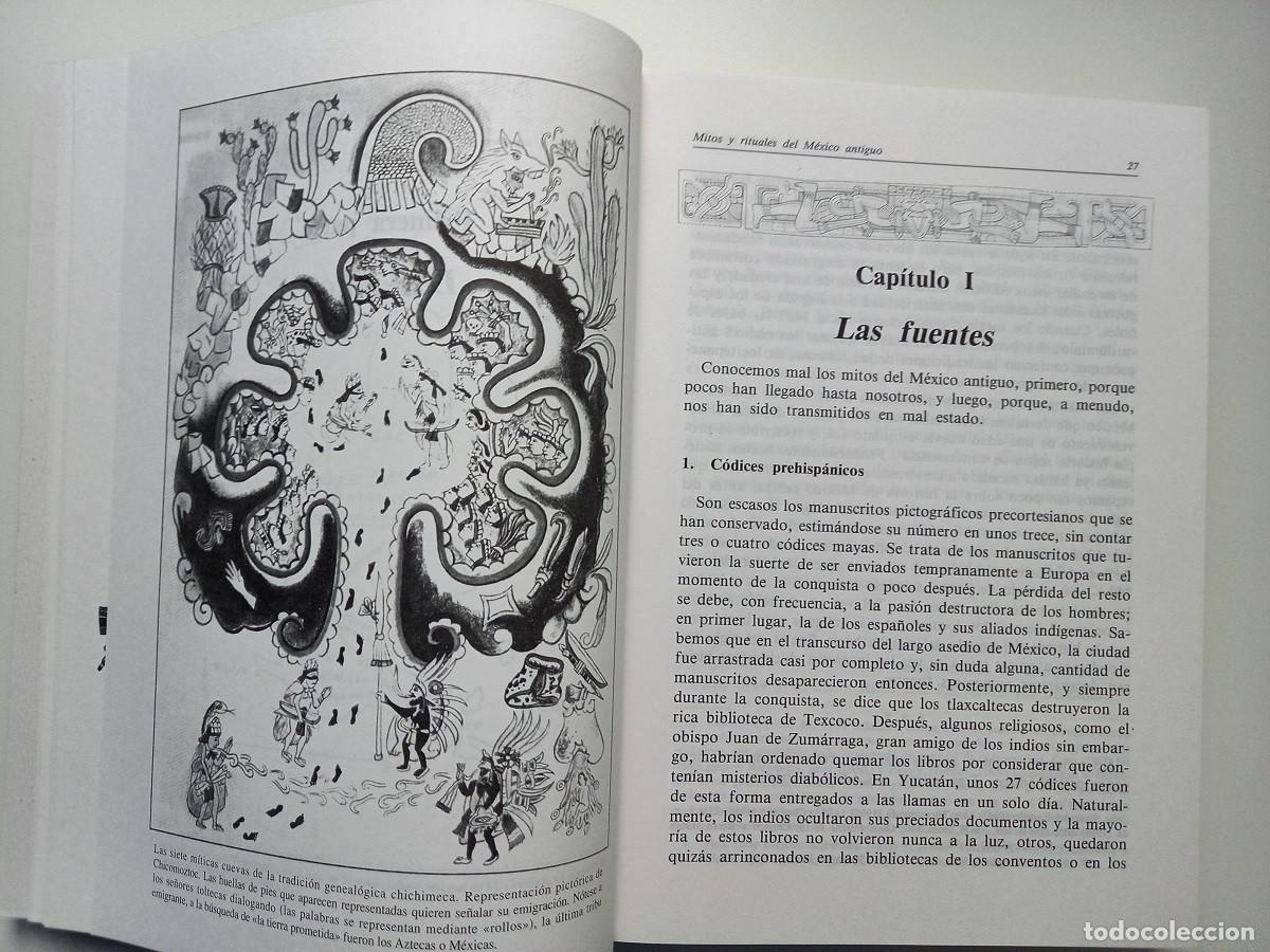 Libros de segunda mano: MITOS Y RITUALES DEL MEXICO ANTIGUO. MICHEL GRAULICH - Foto 7