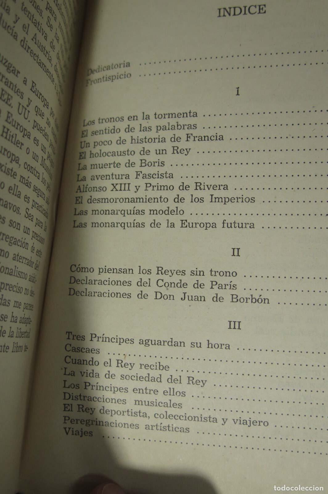 Libros de segunda mano: Monarcas de ayer y de ma&ntilde;ana. Sauerwein - Foto 2