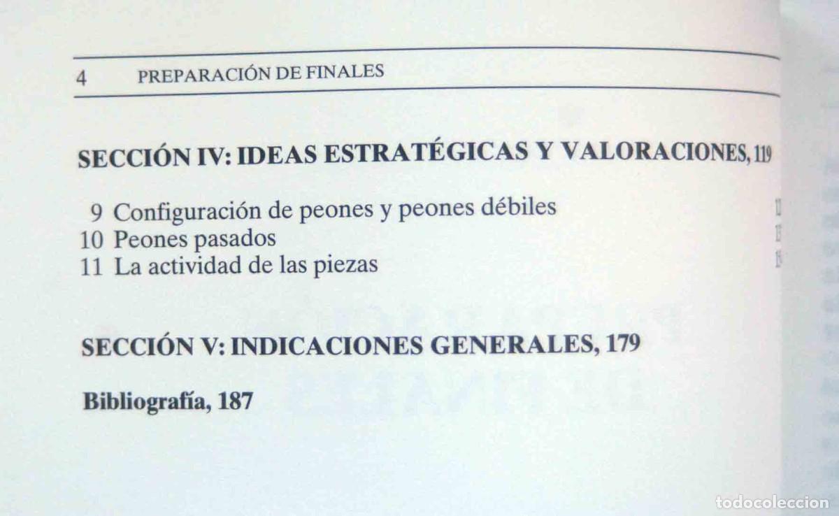 Libros de segunda mano: PREPARACI&Oacute;N DE FINALES-JON SPEELMAN-PAIDOTRIBO - Foto 6