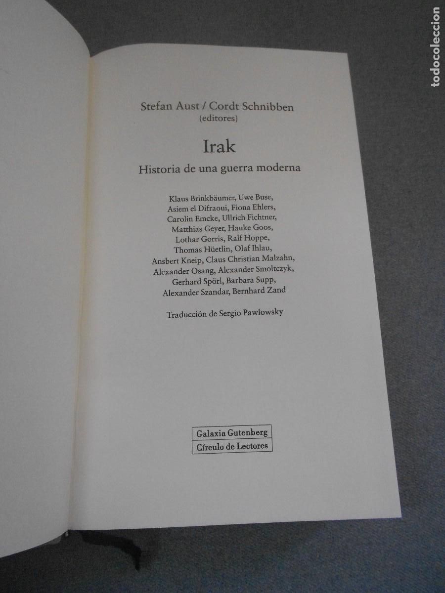 Libros de segunda mano: IRAK. HISTORIA DE UNA GUERRA MODERNA. - Foto 5
