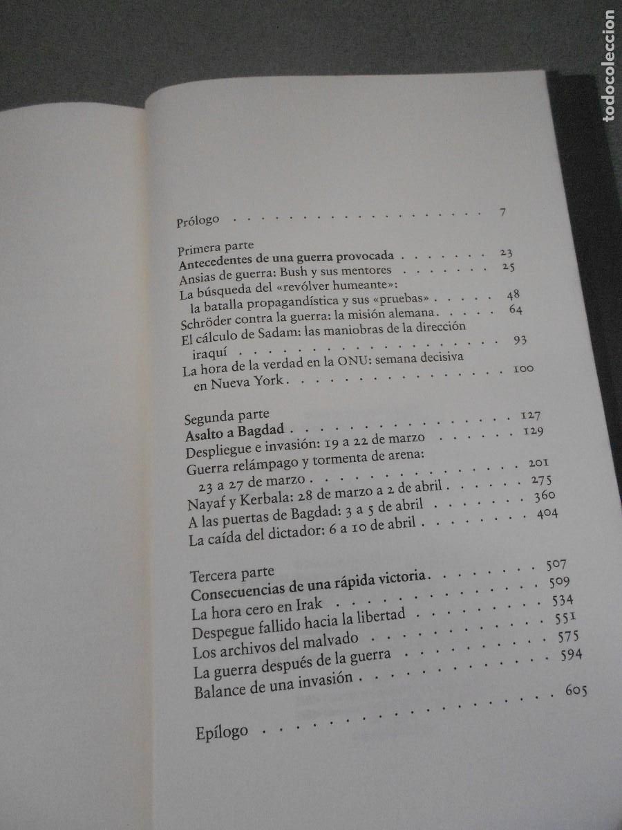 Libros de segunda mano: IRAK. HISTORIA DE UNA GUERRA MODERNA. - Foto 6