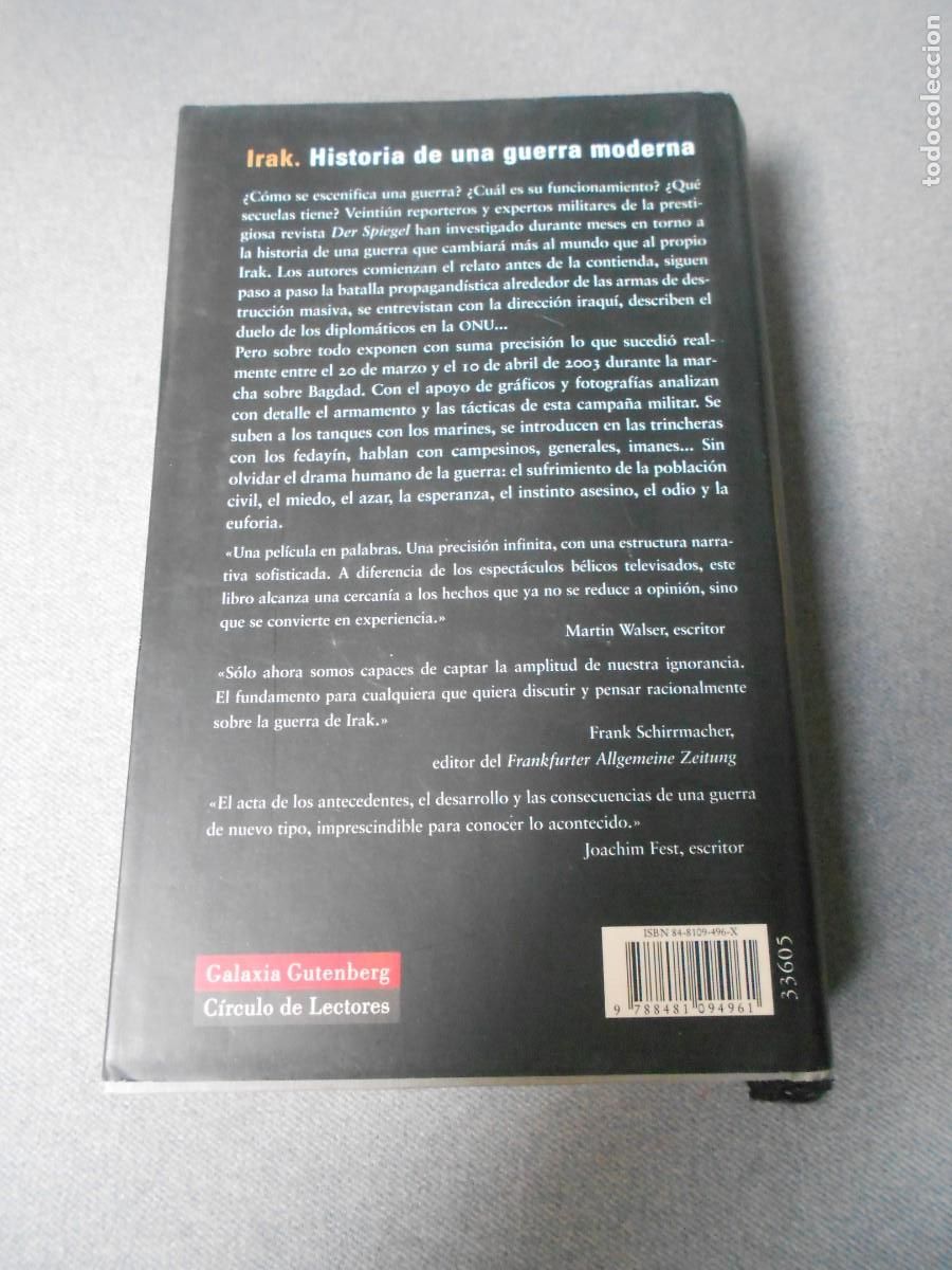 Libros de segunda mano: IRAK. HISTORIA DE UNA GUERRA MODERNA. - Foto 7