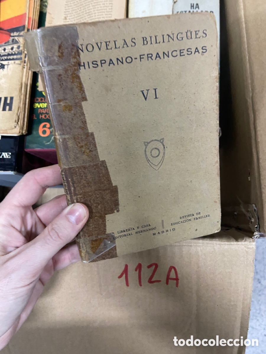 Libros de segunda mano: 112A Novelas biling&uuml;es hispano francesas tomo VI - Foto 1