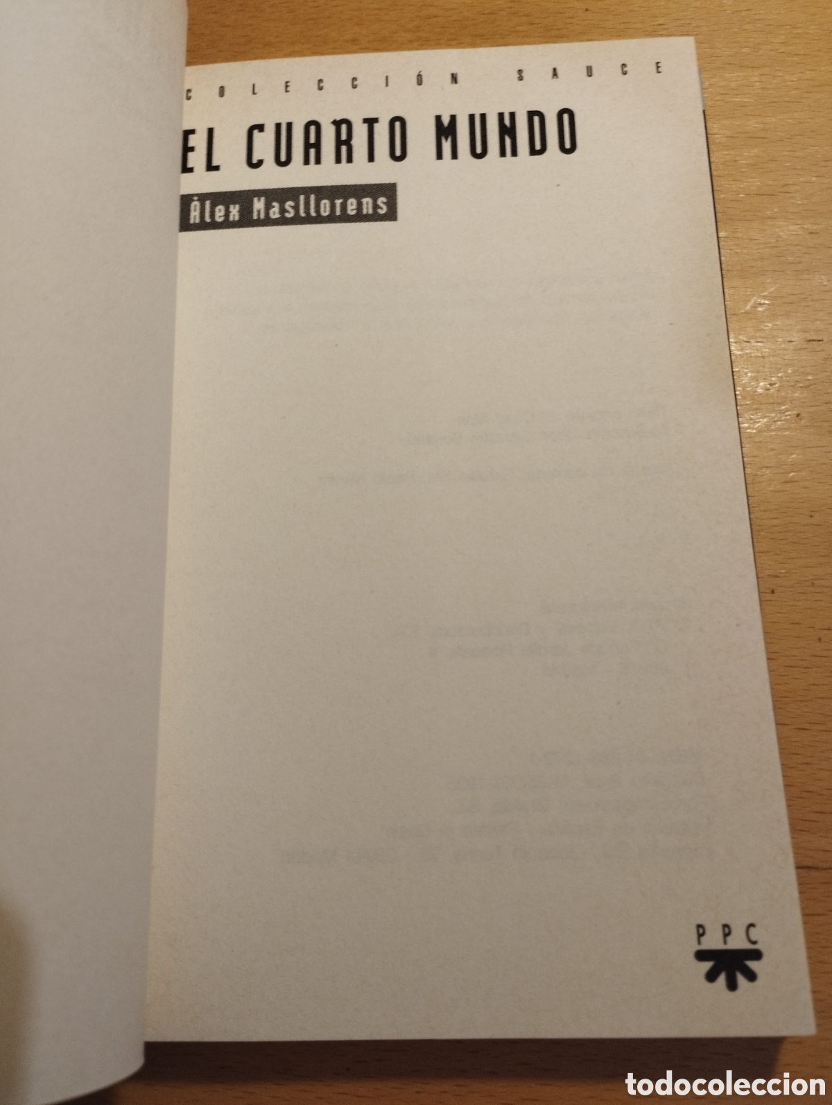 Libros de segunda mano: EL CUARTO MUNDO (&Aacute;LEX MASLLORENS) - Foto 2