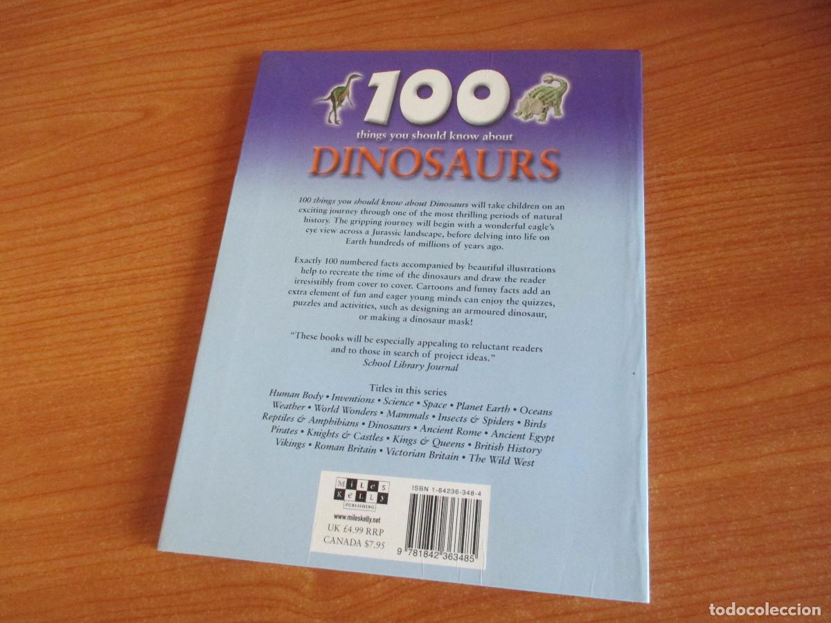 Libros de segunda mano: LIBRO 100 DINOSAURS ( EN INGLES ) - Foto 2