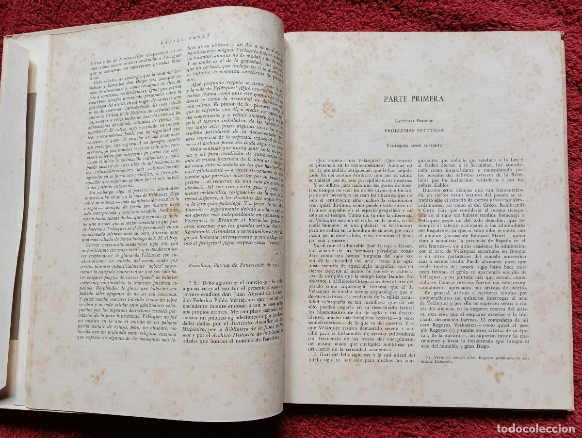 Libros de segunda mano: VELAZQUEZ -RAFAEL BENET - Foto 8