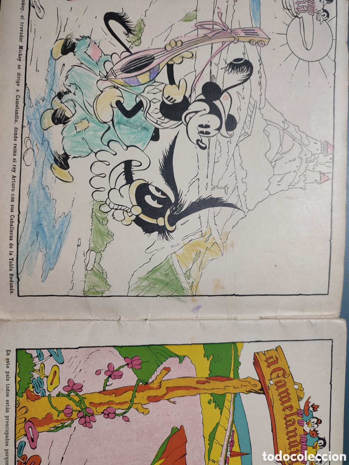 Libros de segunda mano: 2 antiguos cuadernos de dibujo Disney.Num 1 y 3 - Foto 5