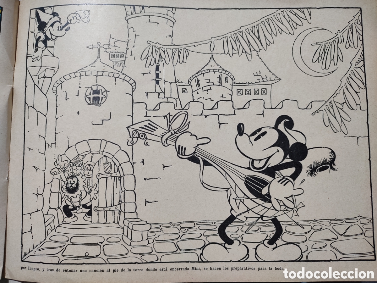 Libros de segunda mano: 2 antiguos cuadernos de dibujo Disney.Num 1 y 3 - Foto 6