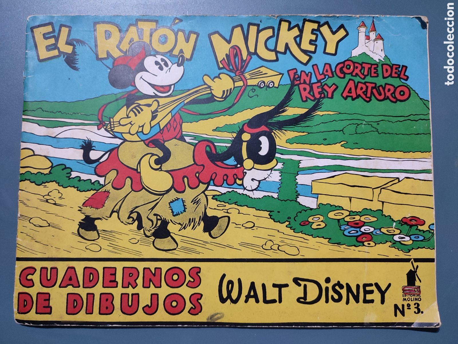 Libros de segunda mano: 2 antiguos cuadernos de dibujo Disney.Num 1 y 3 - Foto 8