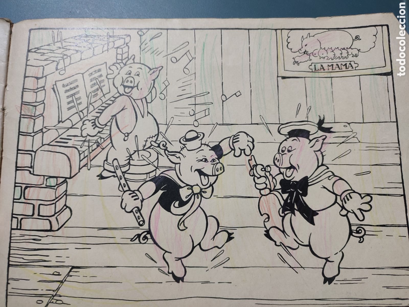 Libros de segunda mano: 2 antiguos cuadernos de dibujo Disney.Num 1 y 3 - Foto 13