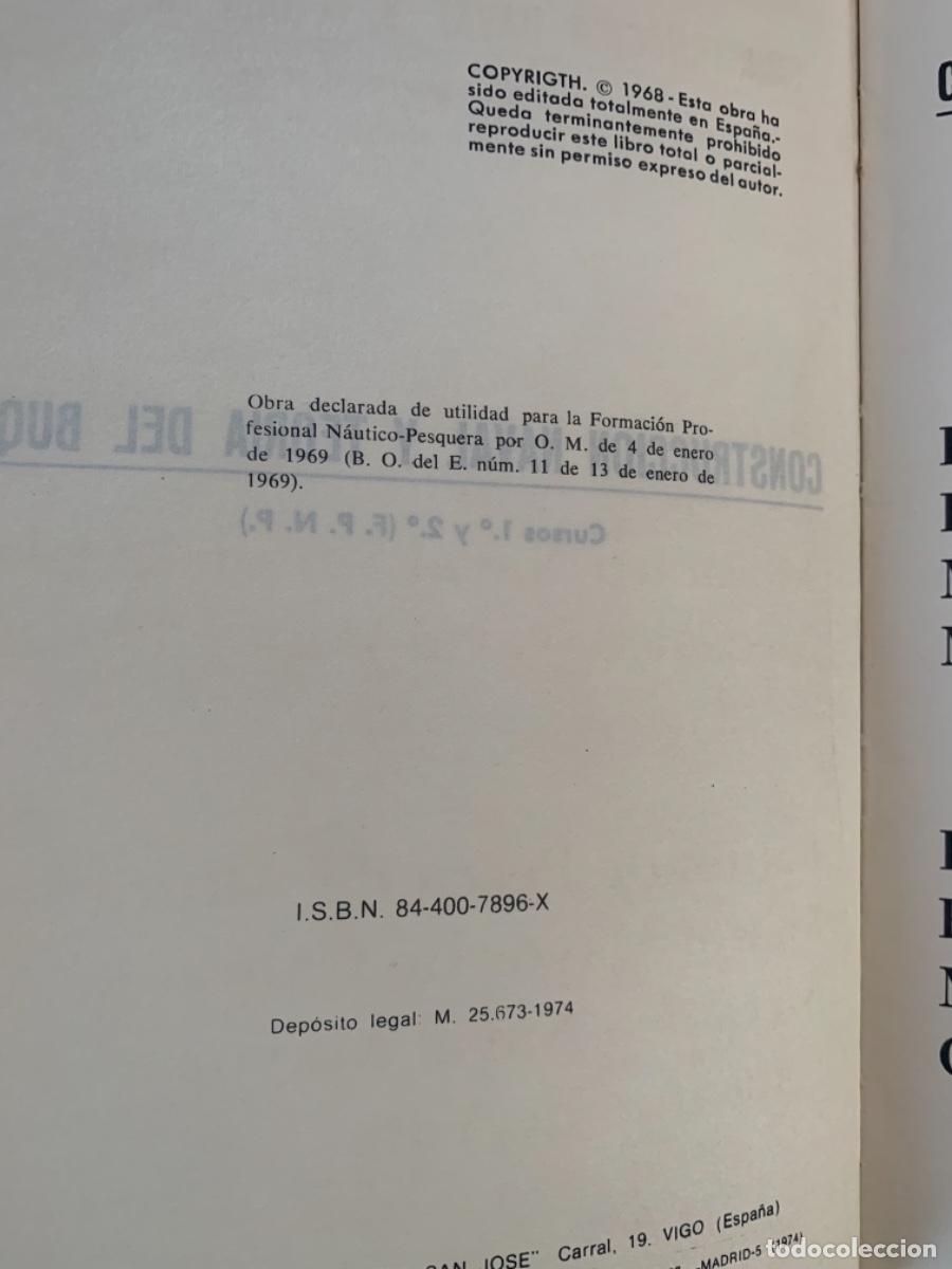 Libros de segunda mano: Construcci&oacute;n naval y teor&iacute;a del buque (Bols 23) - Foto 2