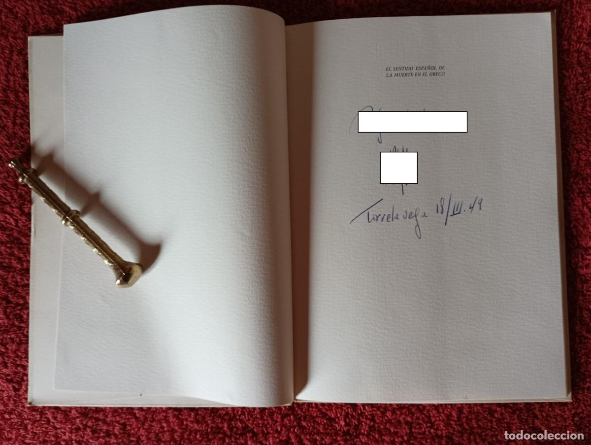 Libros de segunda mano: EL SENTIDO ESPA&Ntilde;OL DE LA MUERTE EN EL GRECO &ndash; PEDRO ROCAMORA - Foto 4