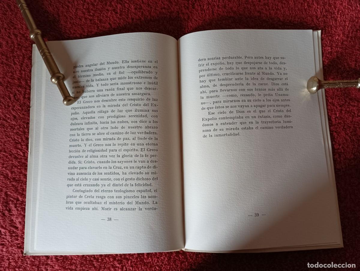 Libros de segunda mano: EL SENTIDO ESPA&Ntilde;OL DE LA MUERTE EN EL GRECO &ndash; PEDRO ROCAMORA - Foto 11