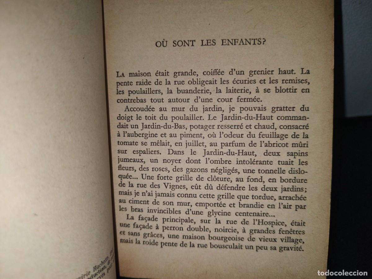 Libros de segunda mano: 34- FRANC&Eacute;S. LA MAISON DE CLAUDINE - COLETTE - 1960 - Foto 5