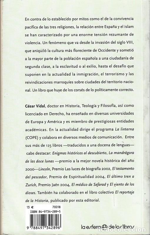Libros de segunda mano: ESPA&Ntilde;A FRENTE AL ISLAM C&Eacute;SAR VIDAL - Foto 2