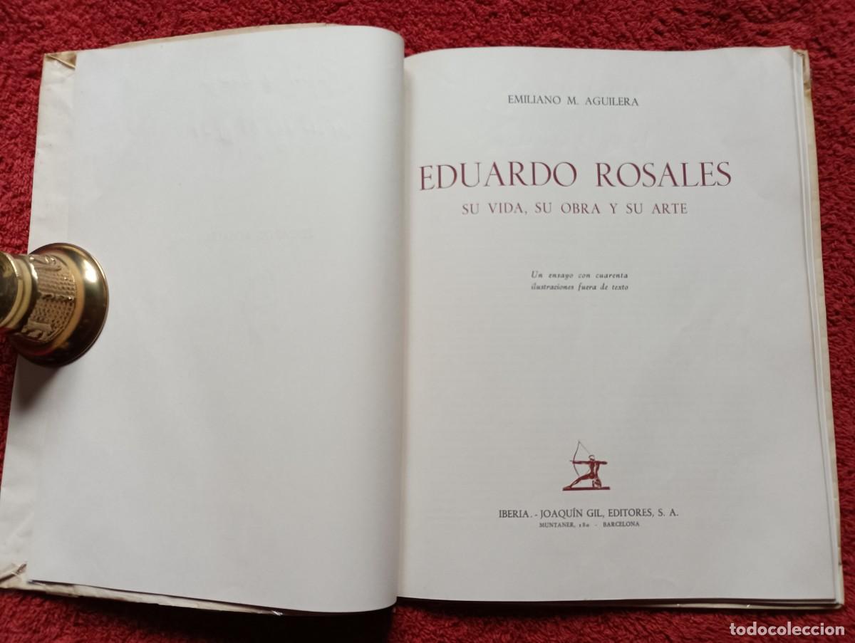 Libros de segunda mano: ROSALES - EMILIANO M. AGUILERA - Foto 3