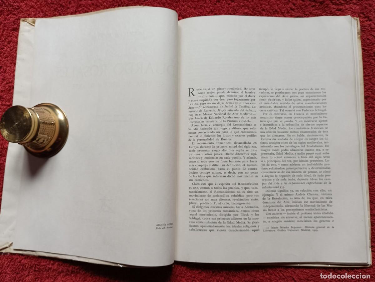Libros de segunda mano: ROSALES - EMILIANO M. AGUILERA - Foto 5