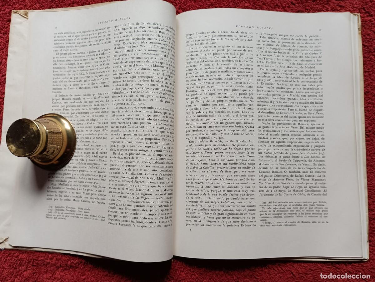 Libros de segunda mano: ROSALES - EMILIANO M. AGUILERA - Foto 6
