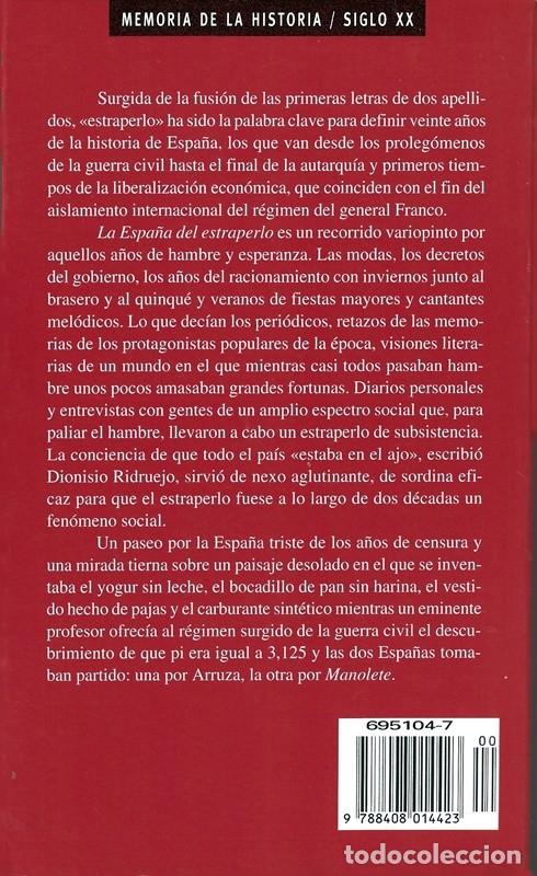 Libros de segunda mano: LA ESPA&Ntilde;A DEL ESTRAPERLO JOS&Eacute; MART&Iacute; G&Oacute;MEZ - Foto 2