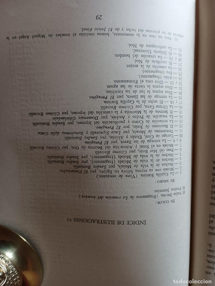 Libros de segunda mano: LA CAPILLA SIXTINA. Valerio Mariani. - Foto 9