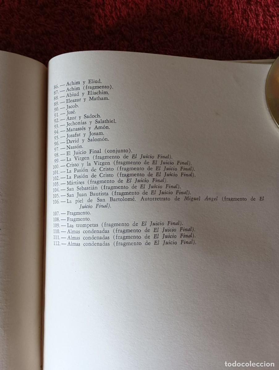 Libros de segunda mano: LA CAPILLA SIXTINA. Valerio Mariani. - Foto 11