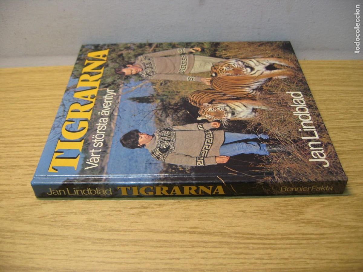 Libros de segunda mano: TIGRARNA. VART ST&Ouml;RSTA &Auml;VENTYR. JAN LINDBLAD. 1982 - Foto 2