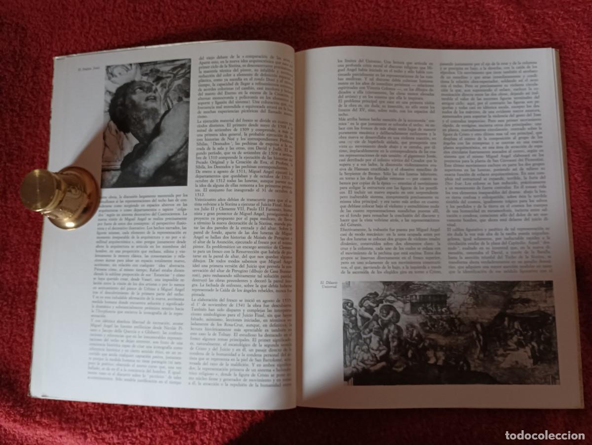 Libros de segunda mano: FORMA Y COLOR MIGUEL ANGEL LA CAPILLA SIXTINA - Foto 4