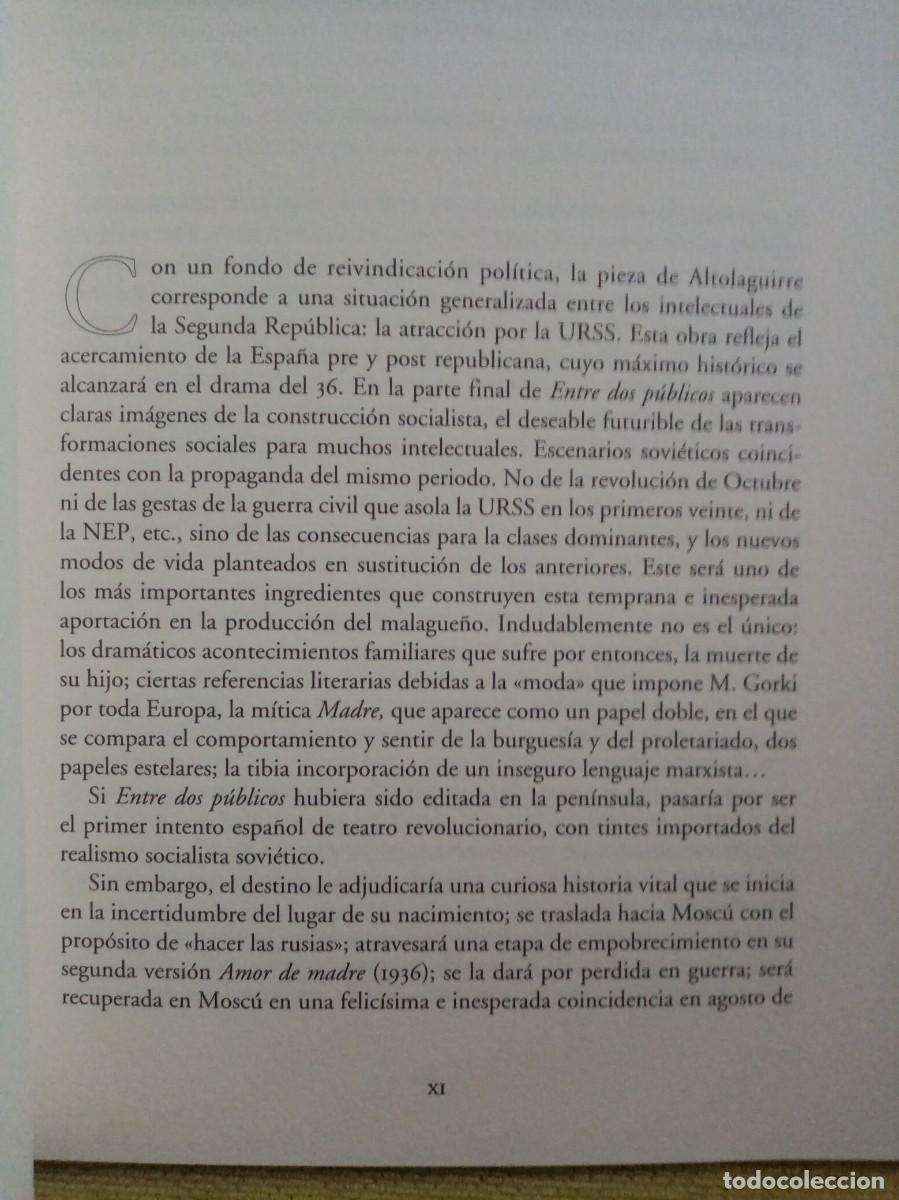 Libros de segunda mano: ENTRE DOS P&Uacute;BLICOS - Foto 10