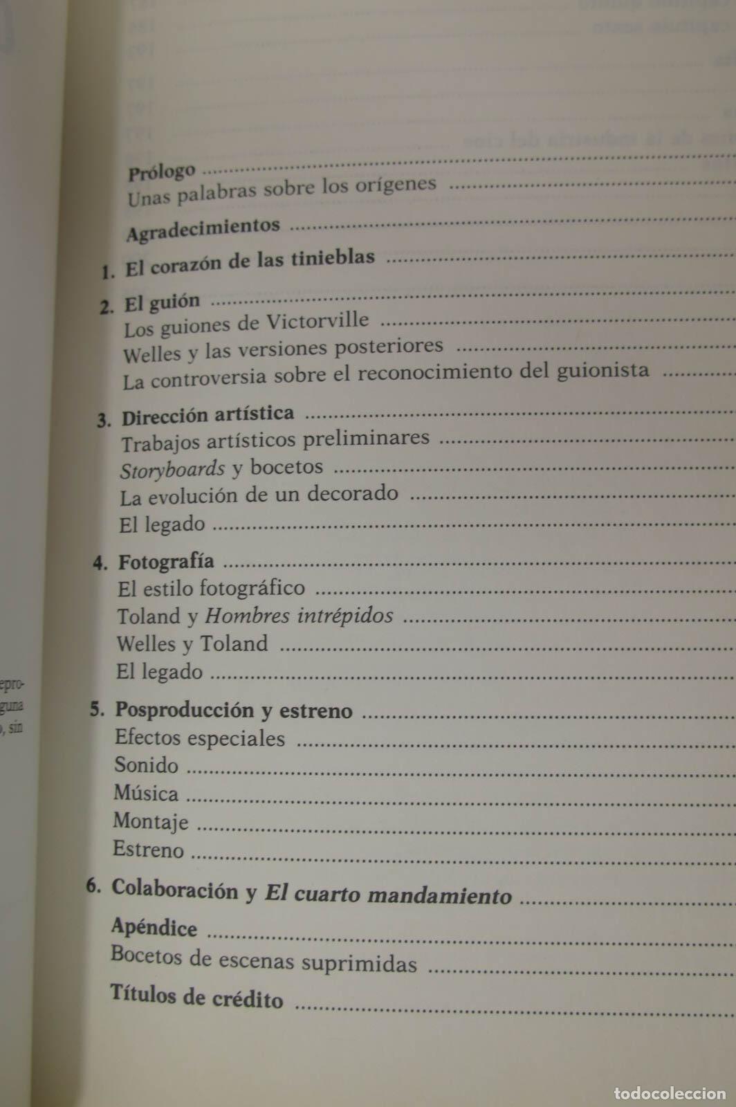 Libros de segunda mano: COMO SE HIZO CIUDADANO KANE. CARRINGER - Foto 2