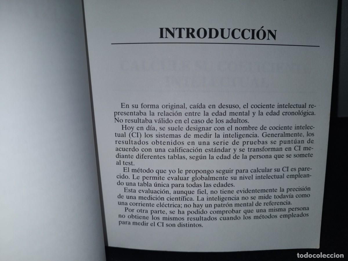 Libros de segunda mano: 44- POTENCIE SU INTELIGENCIA - GILLES AZZOPARDI - Foto 6