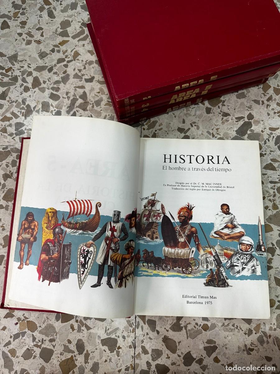 Libros de segunda mano: ENCICLOP&Eacute;DIA AREA-5 ED. TIMUN MAS. 1976 - Foto 4