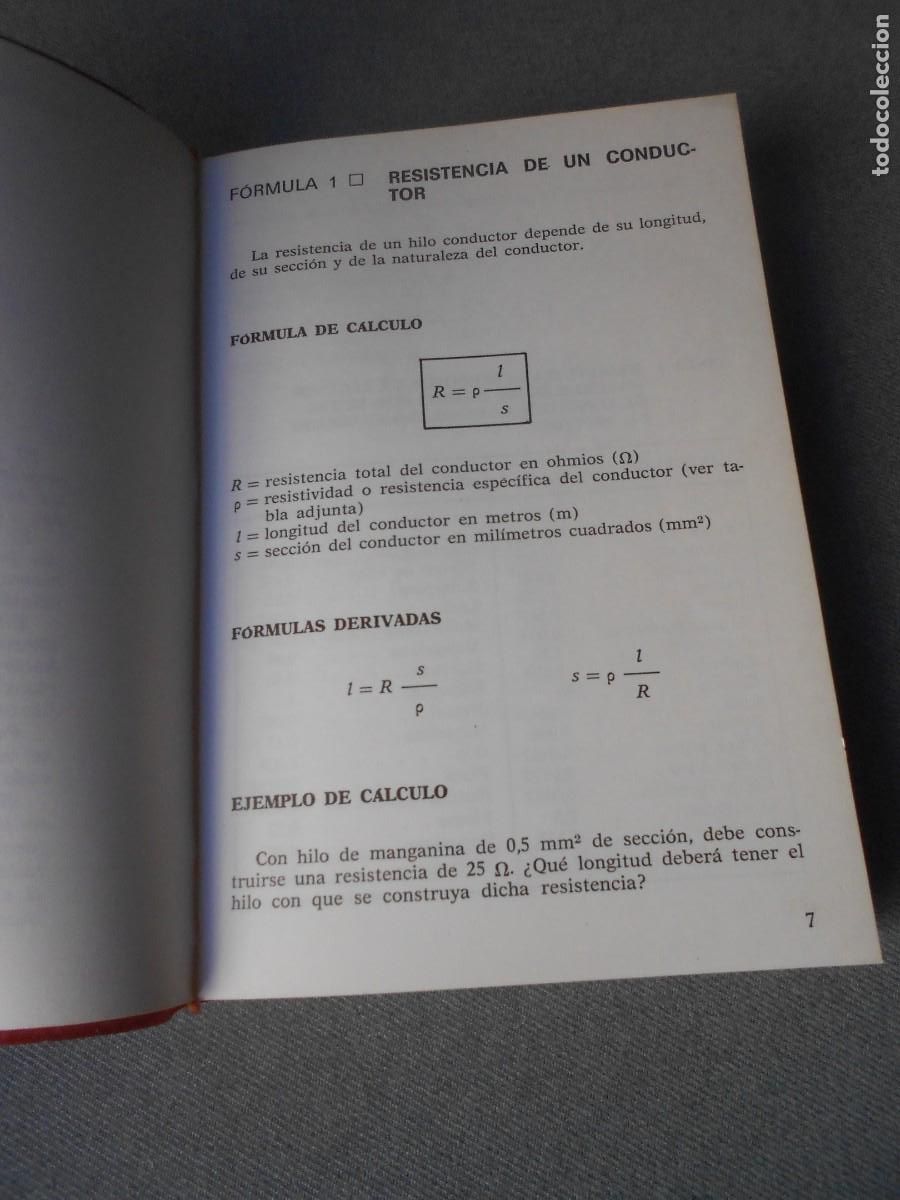 Libros de segunda mano: FORMULARIO DE ELECTRONICA - Foto 4