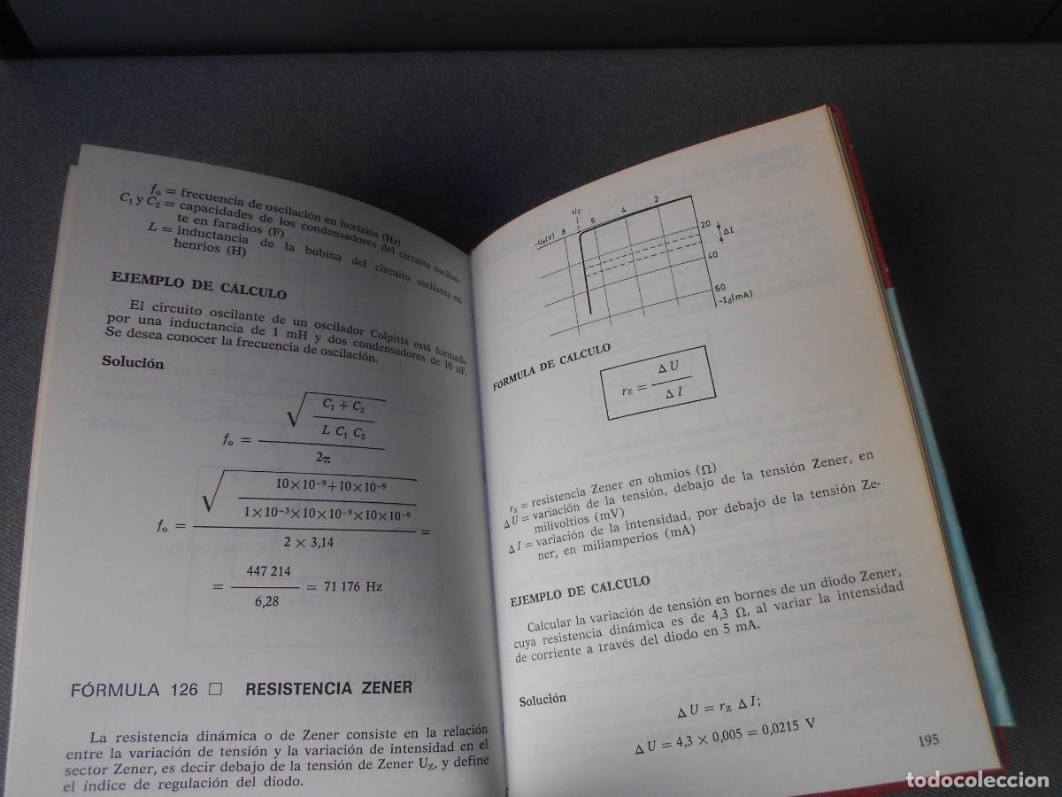 Libros de segunda mano: FORMULARIO DE ELECTRONICA - Foto 6