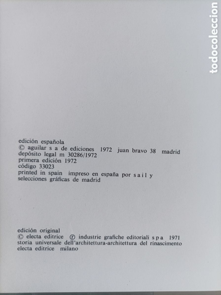 Libros de segunda mano: Arquitectura del Renacimiento / Peter Murray. - Foto 6
