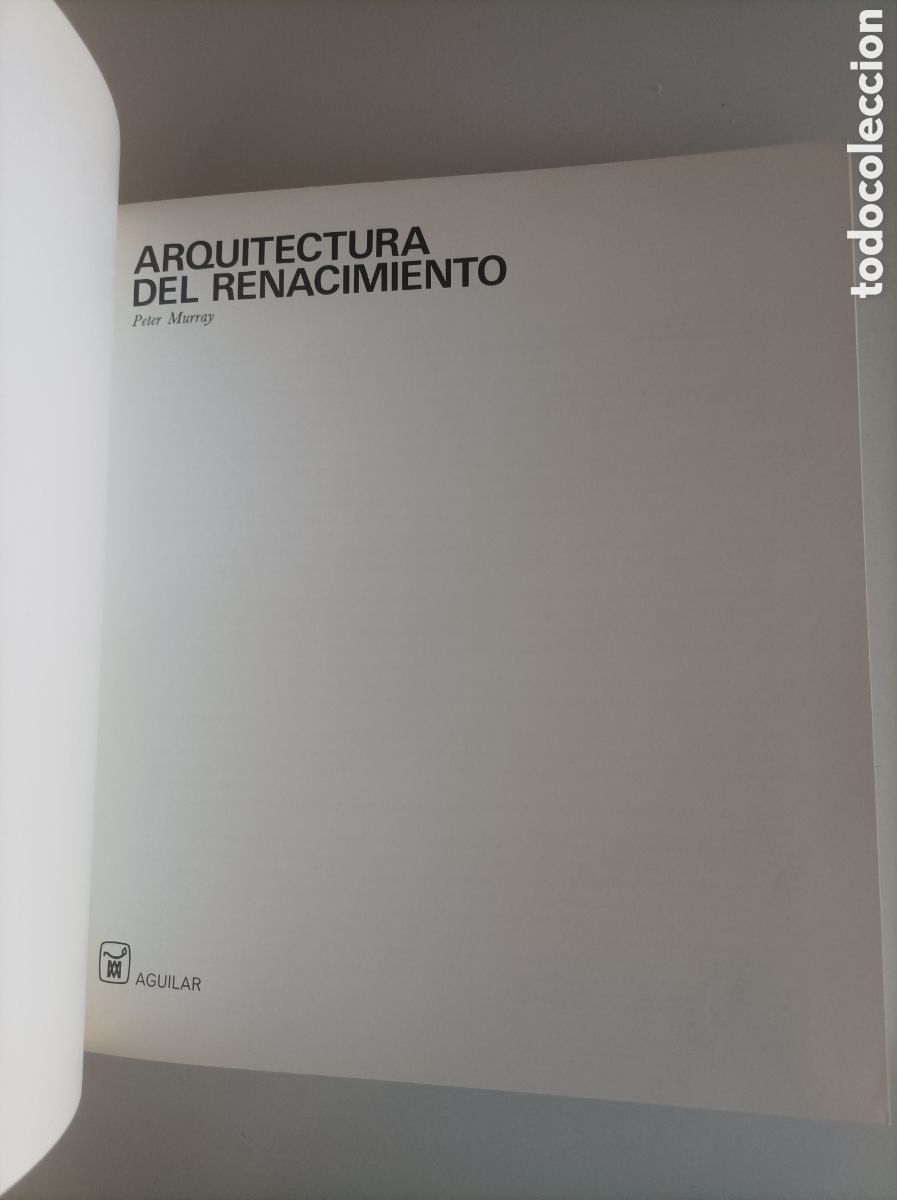 Libros de segunda mano: Arquitectura del Renacimiento / Peter Murray. - Foto 5
