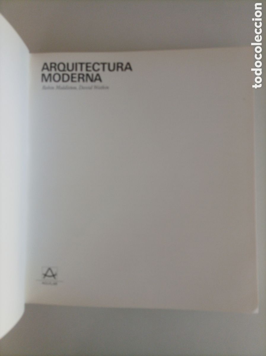 Libros de segunda mano: Arquitectura moderna / Robin Middleton, David Watkin. - Foto 5